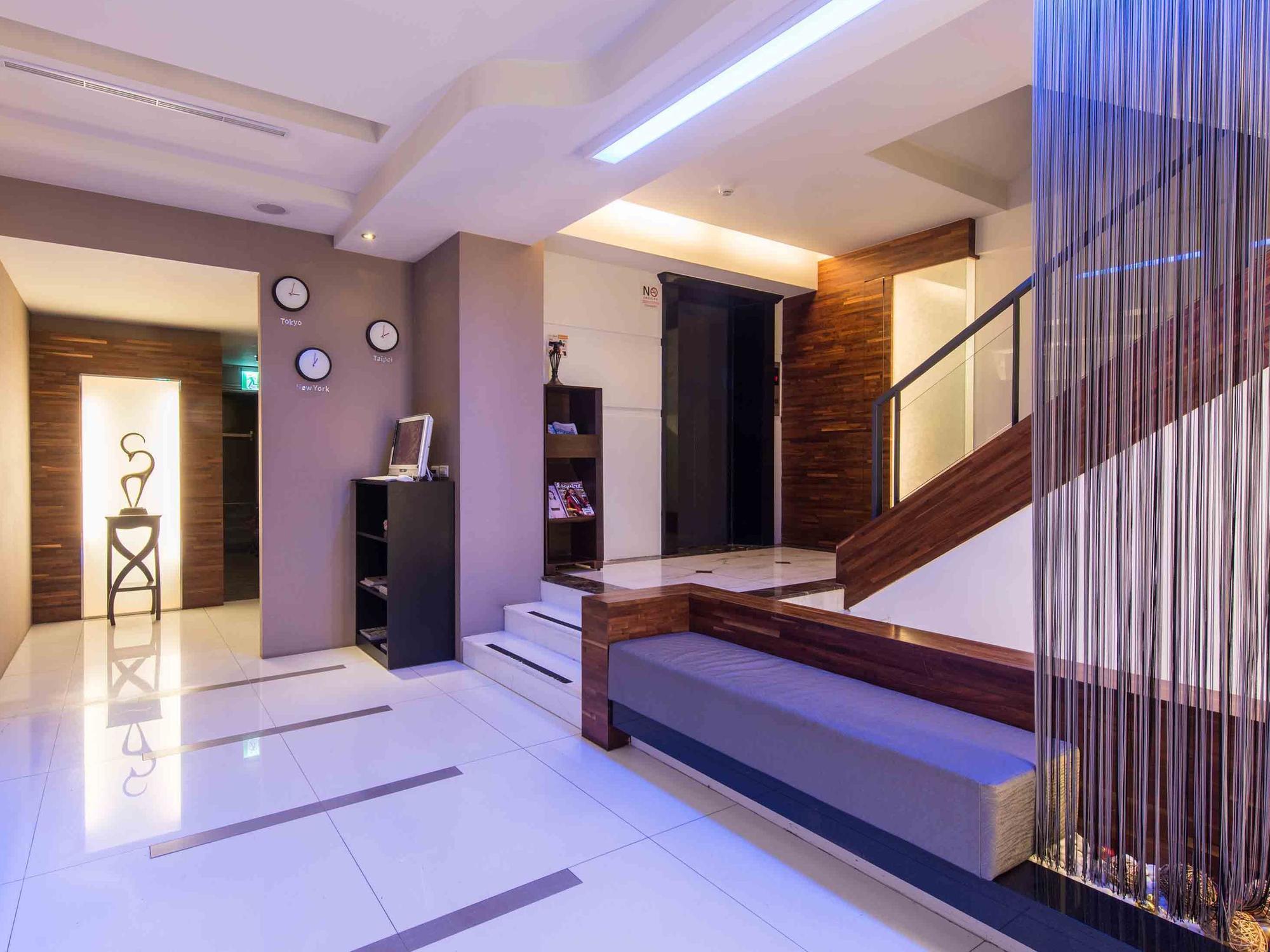 Wish Hotel Taipei Bagian luar foto